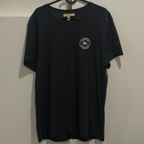 AUTHENTIC BURBERRY navy logo tee